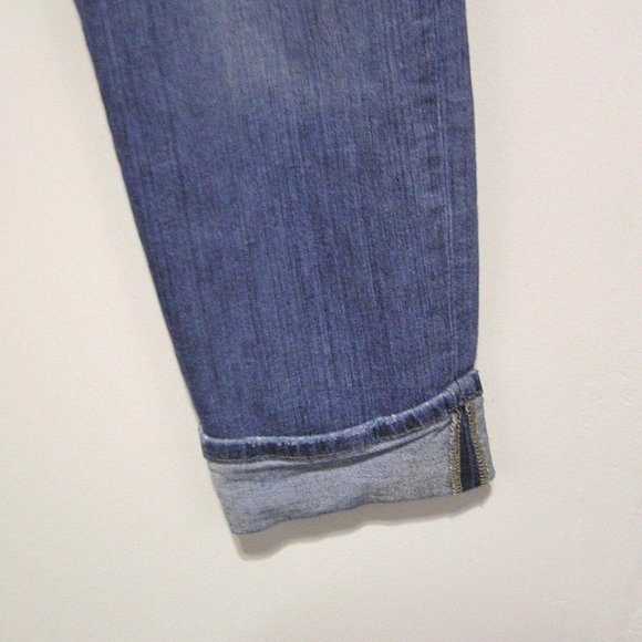 JOE'S JEANS SIZE 32 STRETCH Straight Crop SILVERLAKE - Picture 3 of 9